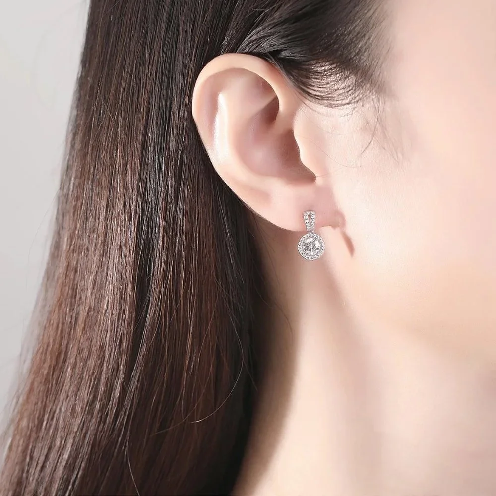 1ct. t.w. Diamond Dainty Earrings - Picture 7 of 14